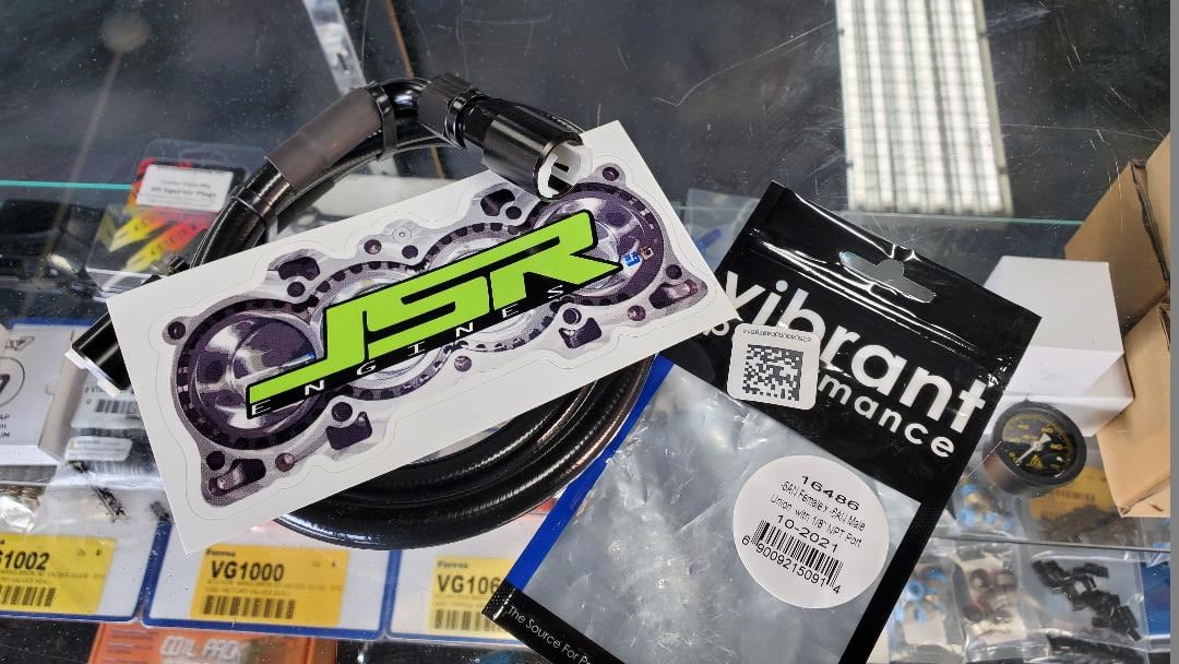 JSR PRL V3 WiFi and Hondata CANFlex FK8 Civic Flex Fuel PTFE Line